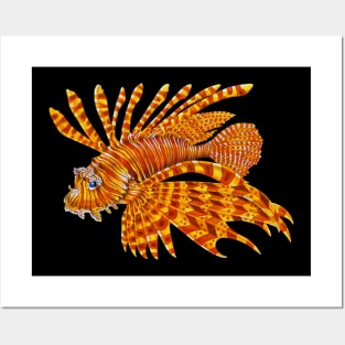 Lionfish Posters and Art